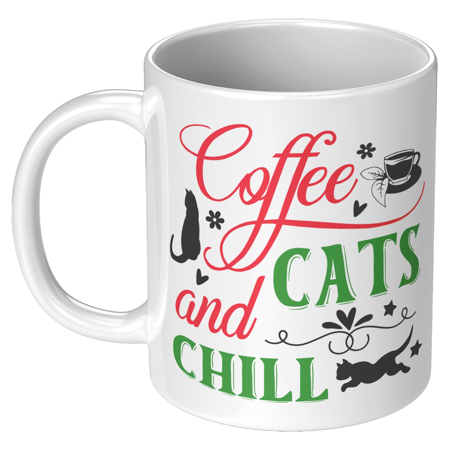Coffee Cats Chill -11oz Mug