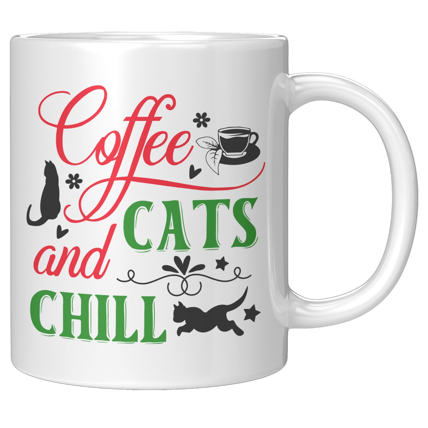 Coffee Cats Chill -11oz Mug