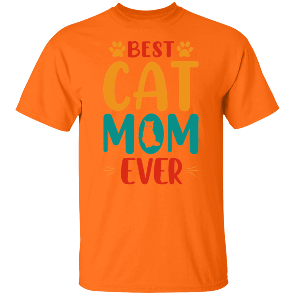 Best cat mom |5.3 oz. T-Shirt