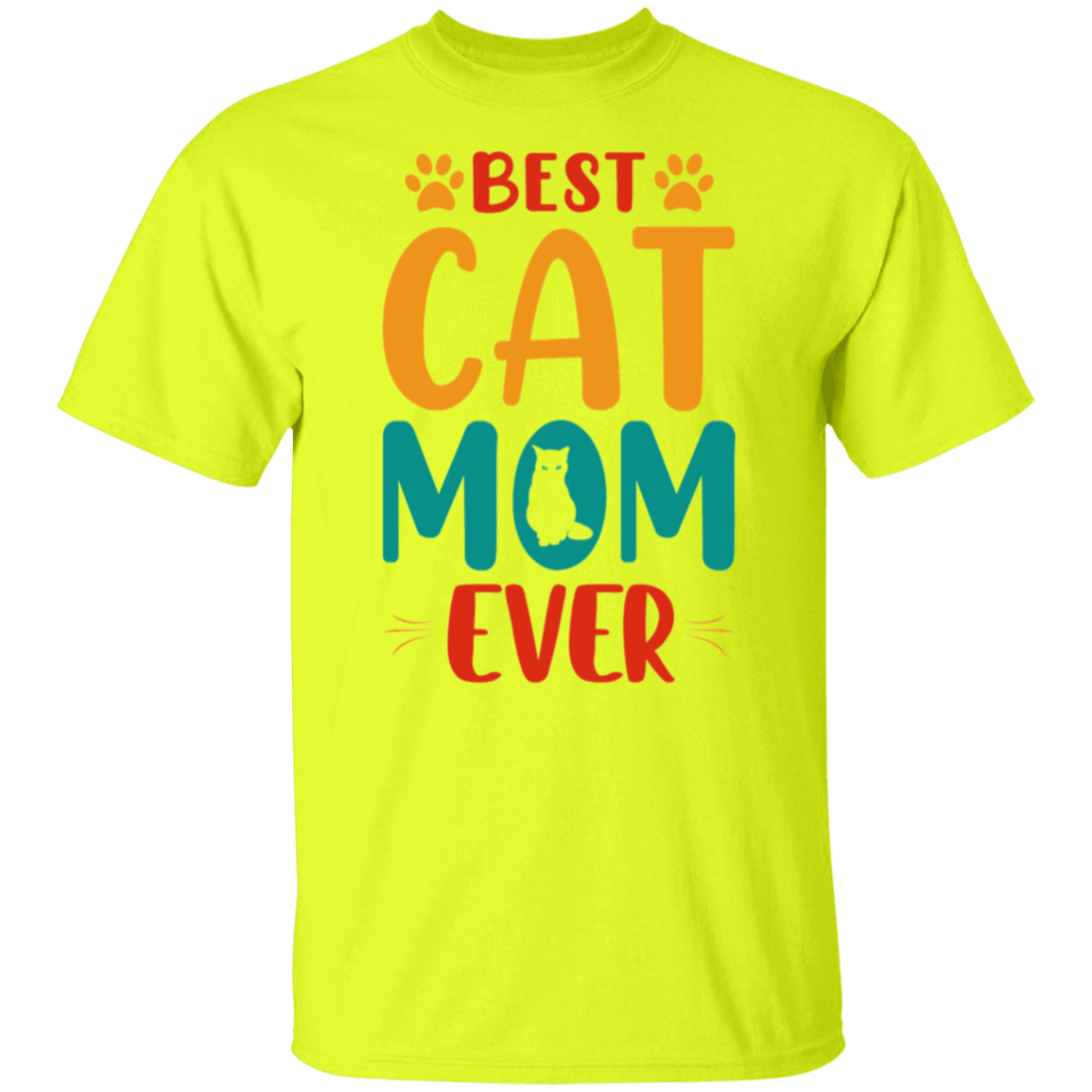 Best cat mom |5.3 oz. T-Shirt