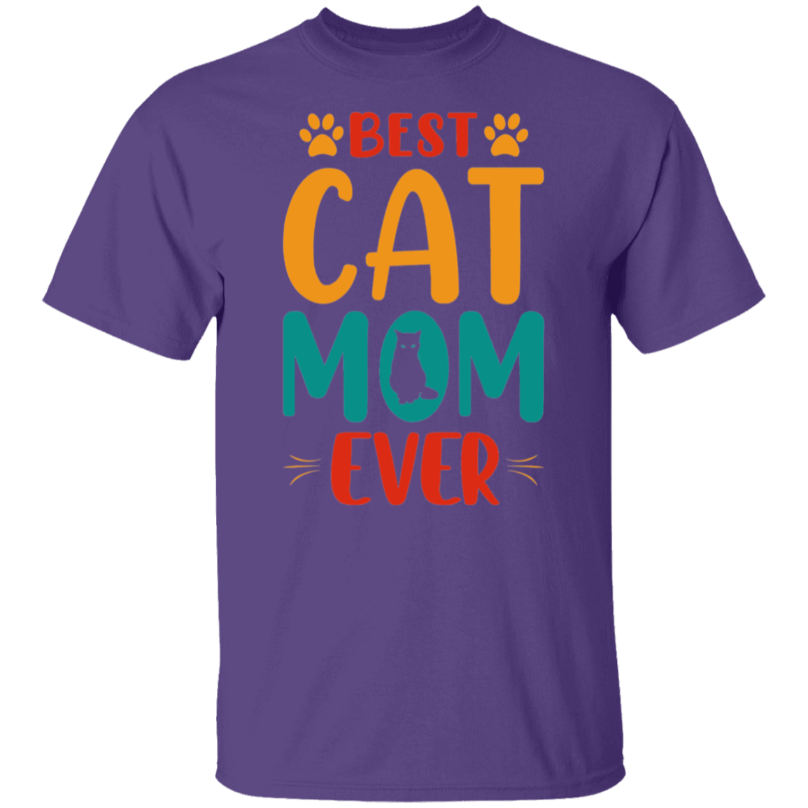 Best cat mom |5.3 oz. T-Shirt