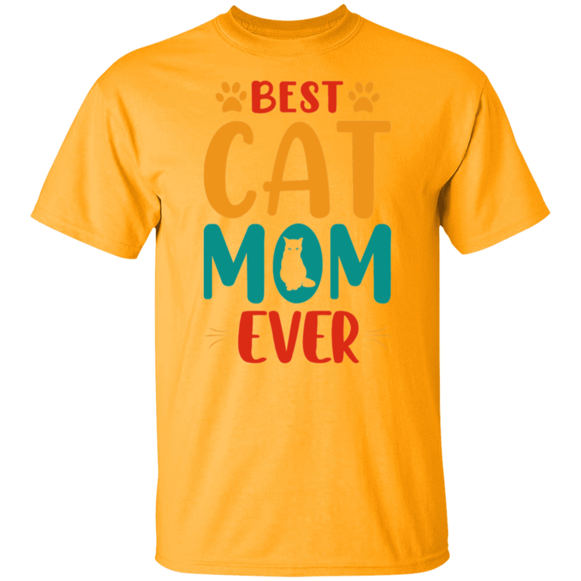 Best cat mom |5.3 oz. T-Shirt