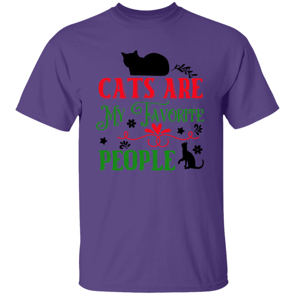Cats are my |5.3 oz. T-Shirt