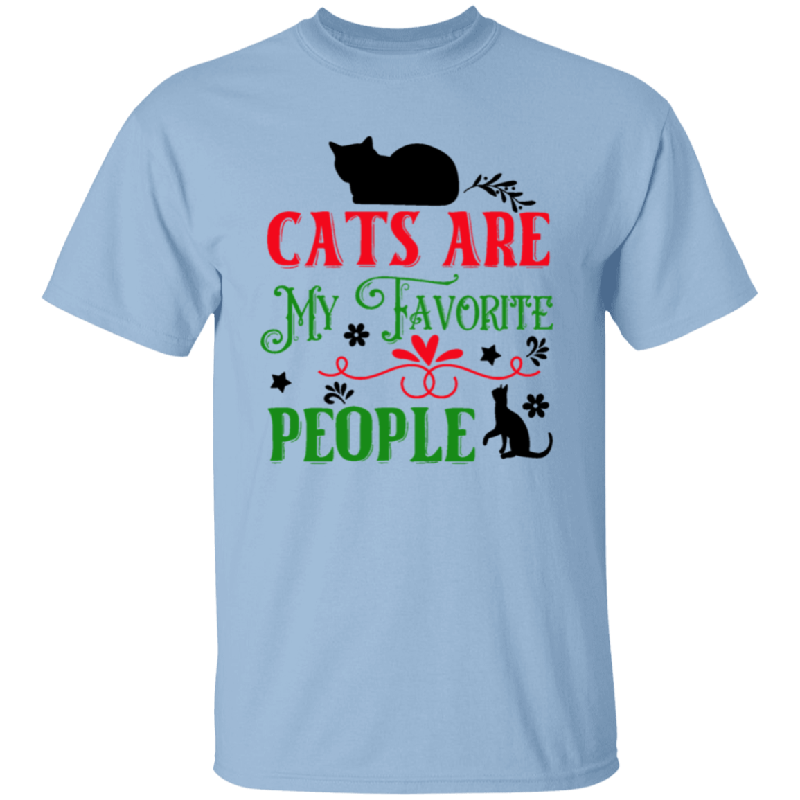 Cats are my |5.3 oz. T-Shirt