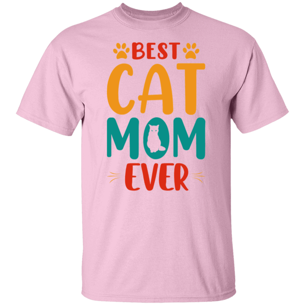 Best cat mom |5.3 oz. T-Shirt