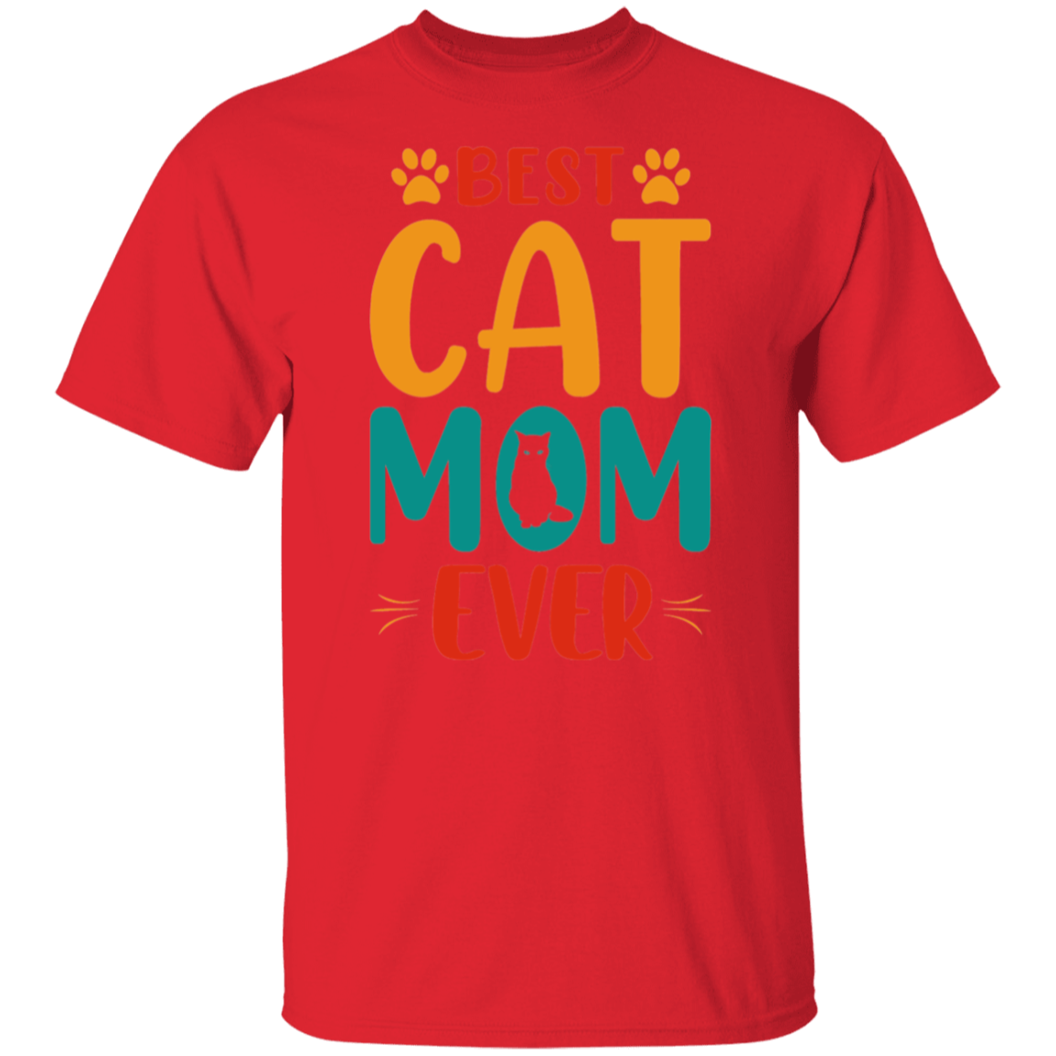 Best cat mom |5.3 oz. T-Shirt