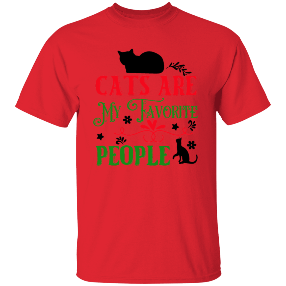 Cats are my |5.3 oz. T-Shirt