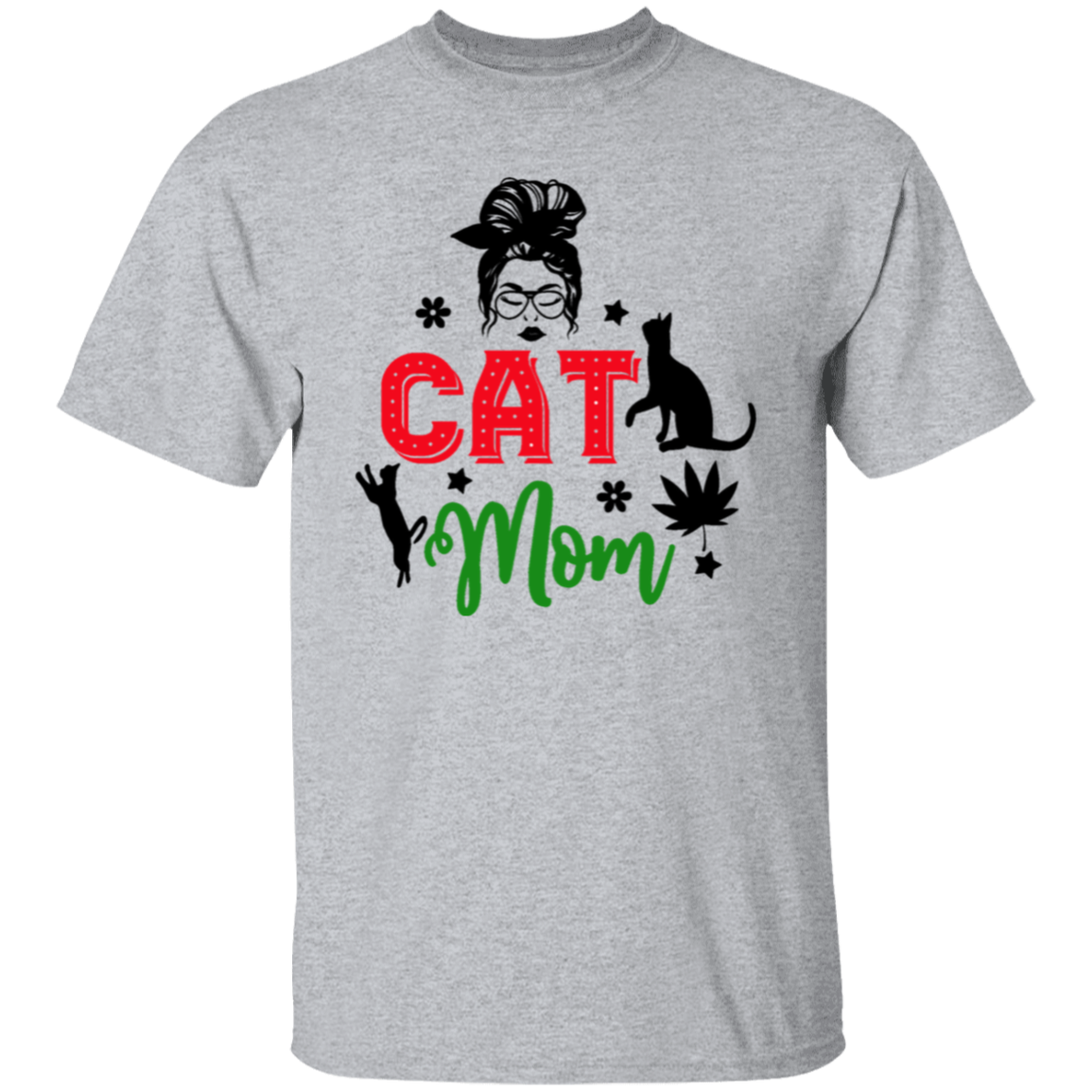 Cat mom |5.3 oz. T-Shirt