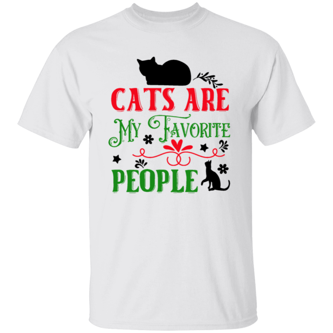 Cats are my |5.3 oz. T-Shirt