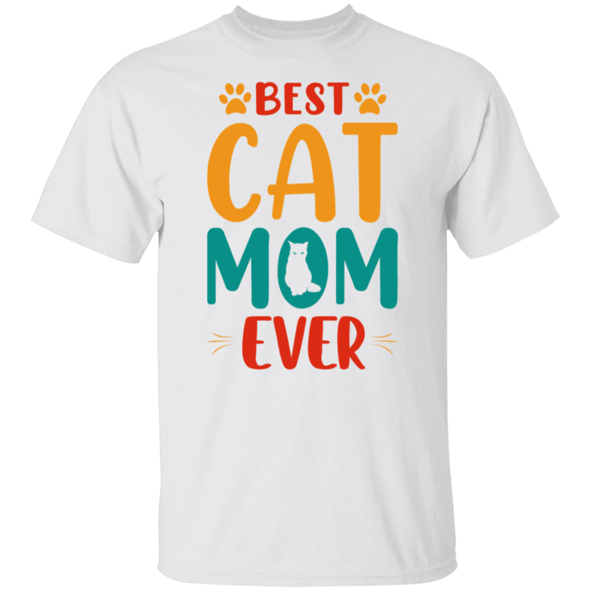 Best cat mom |5.3 oz. T-Shirt
