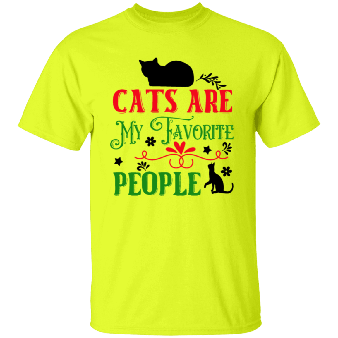 Cats are my |5.3 oz. T-Shirt