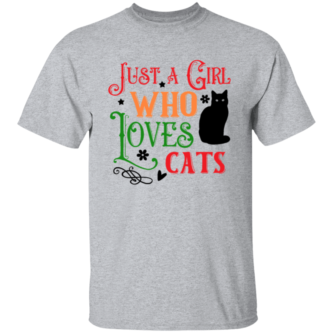 Just a girl who |5.3 oz. T-Shirt