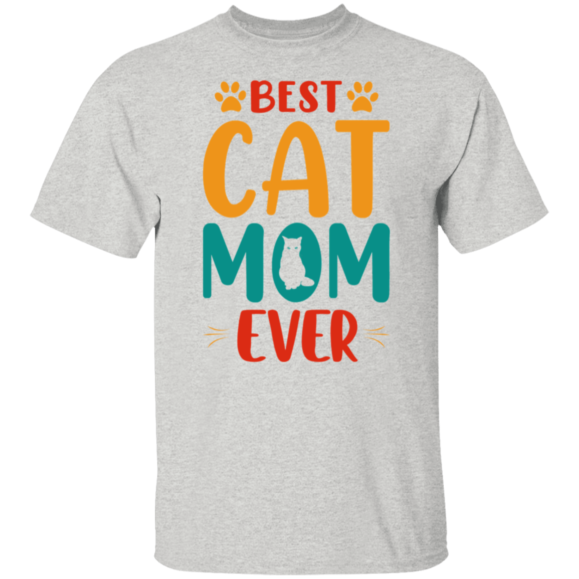 Best cat mom |5.3 oz. T-Shirt