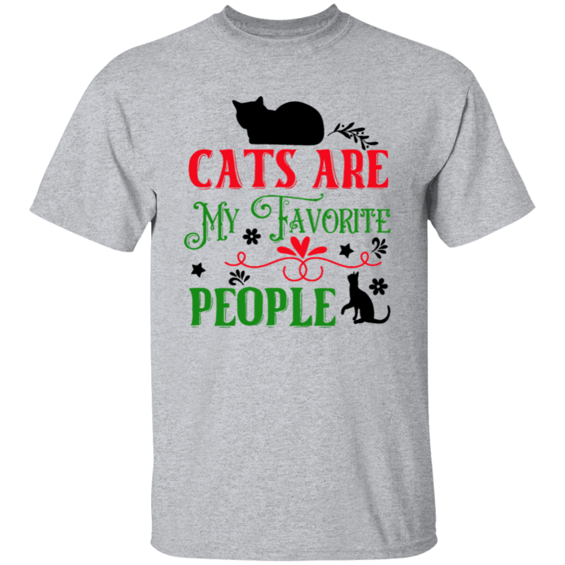 Cats are my |5.3 oz. T-Shirt