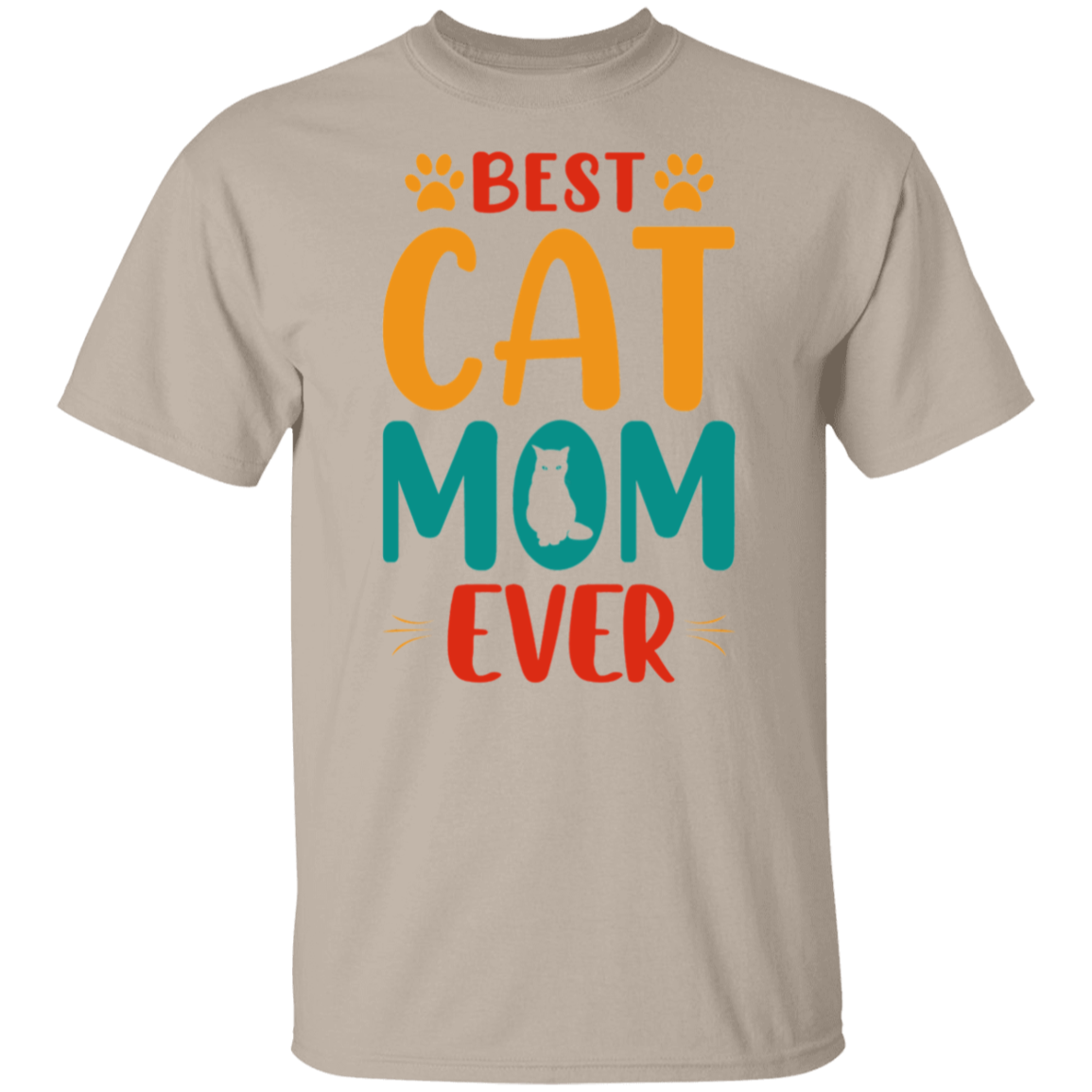 Best cat mom |5.3 oz. T-Shirt