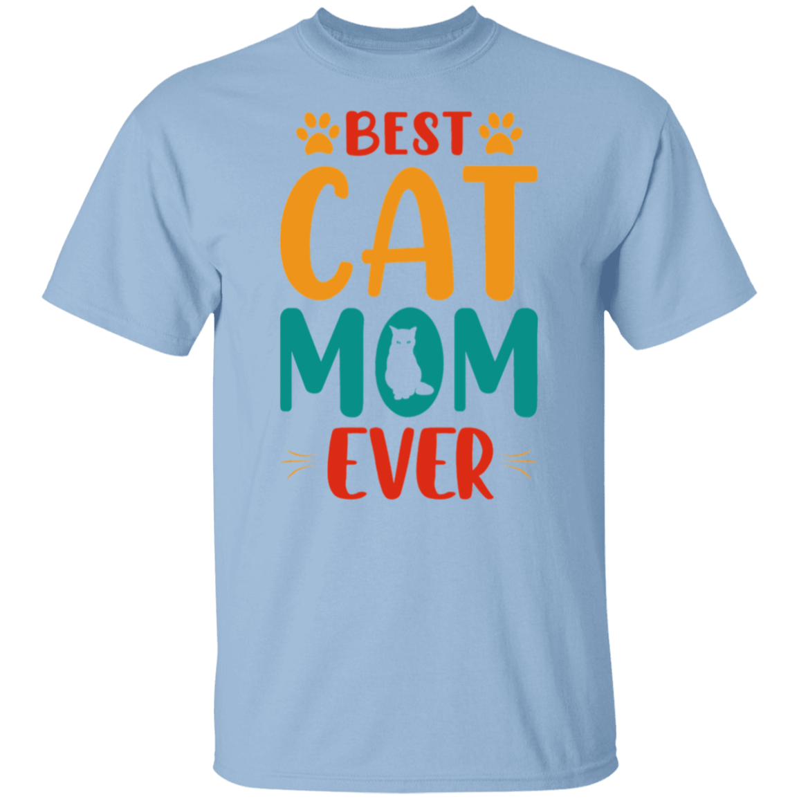 Best cat mom |5.3 oz. T-Shirt