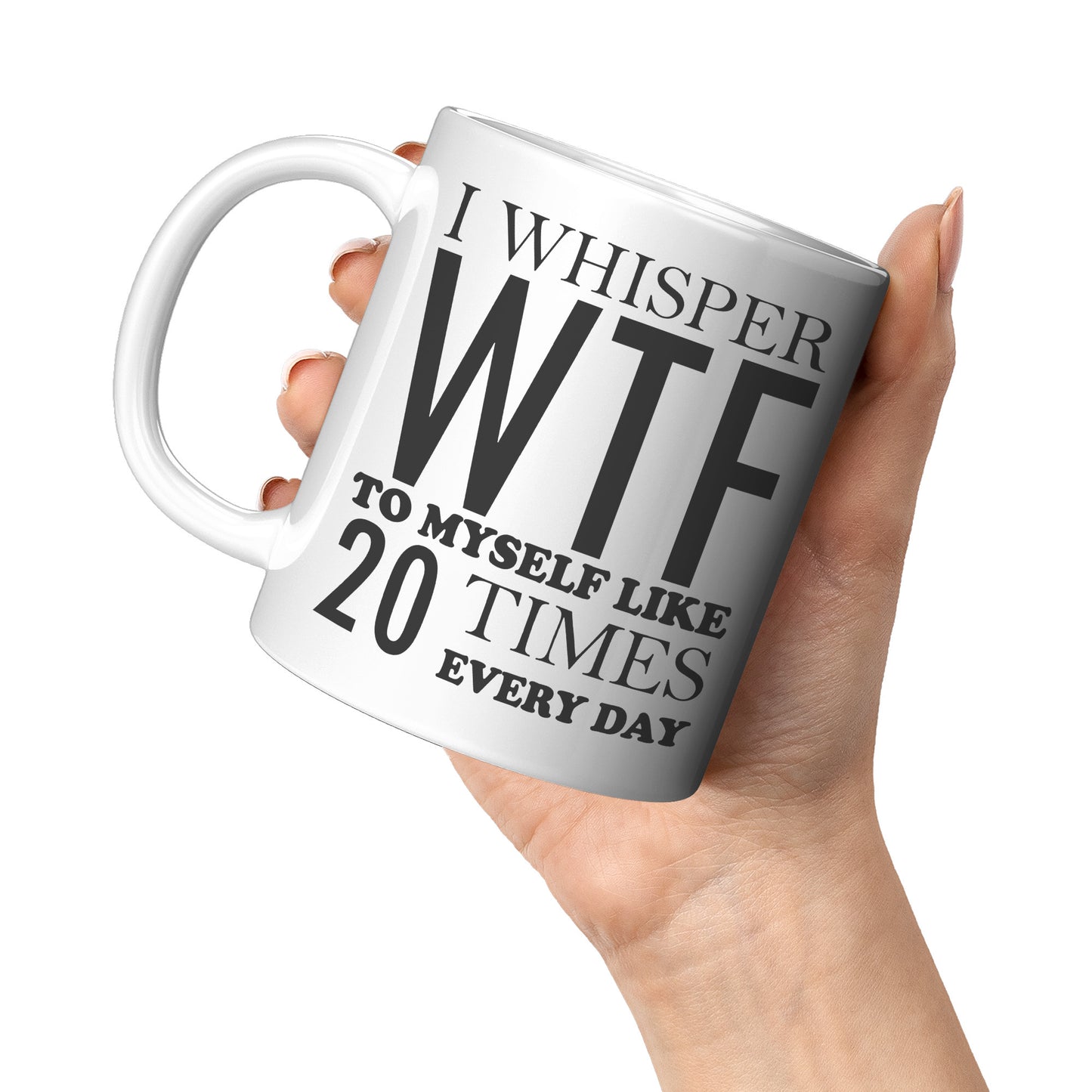 I whisper WTF to myself