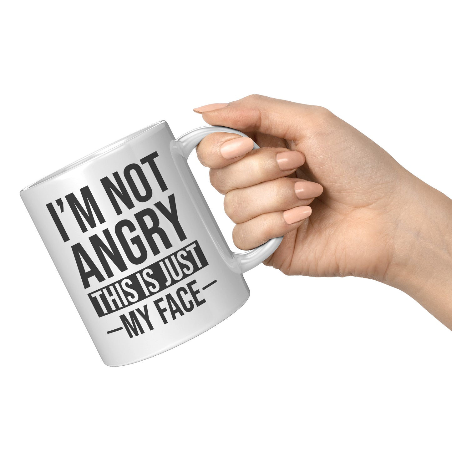 I'm not angry