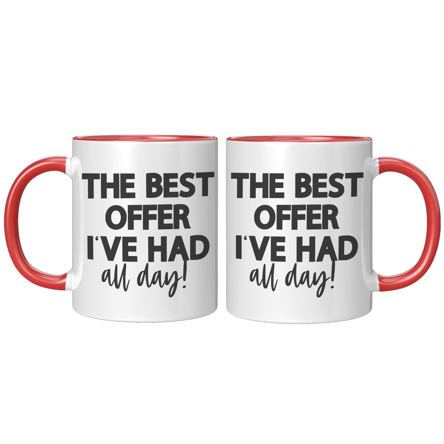 The best offer I've had all day