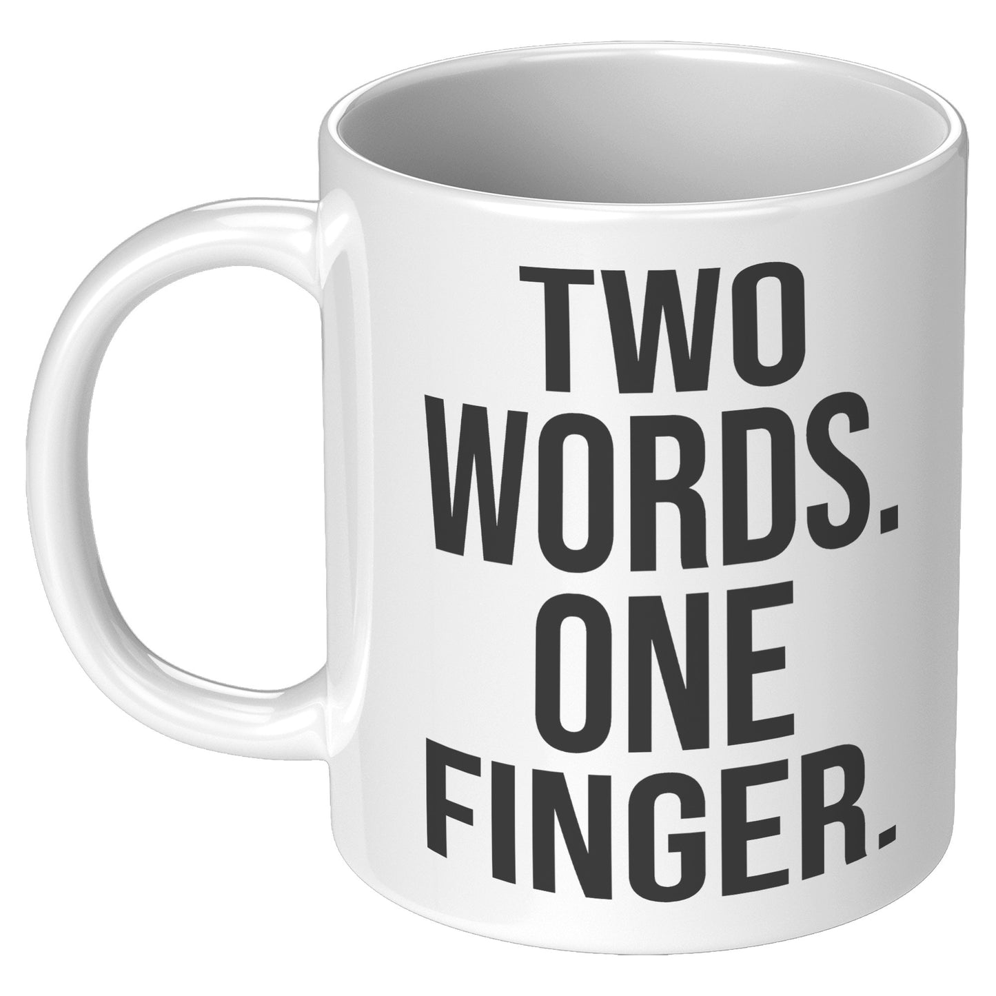 Two words one finger