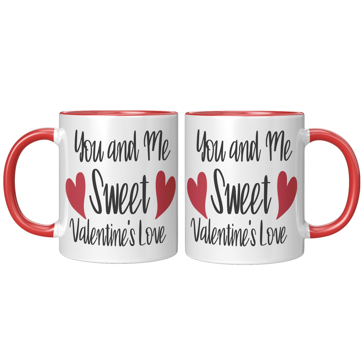 You and me sweet valentine's love