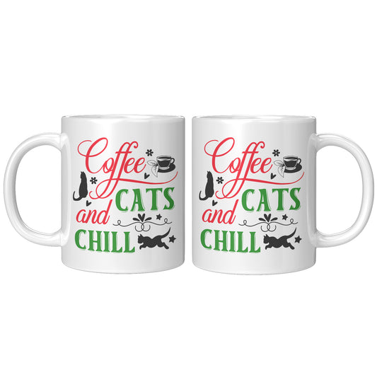 Coffee Cats Chill -11oz Mug