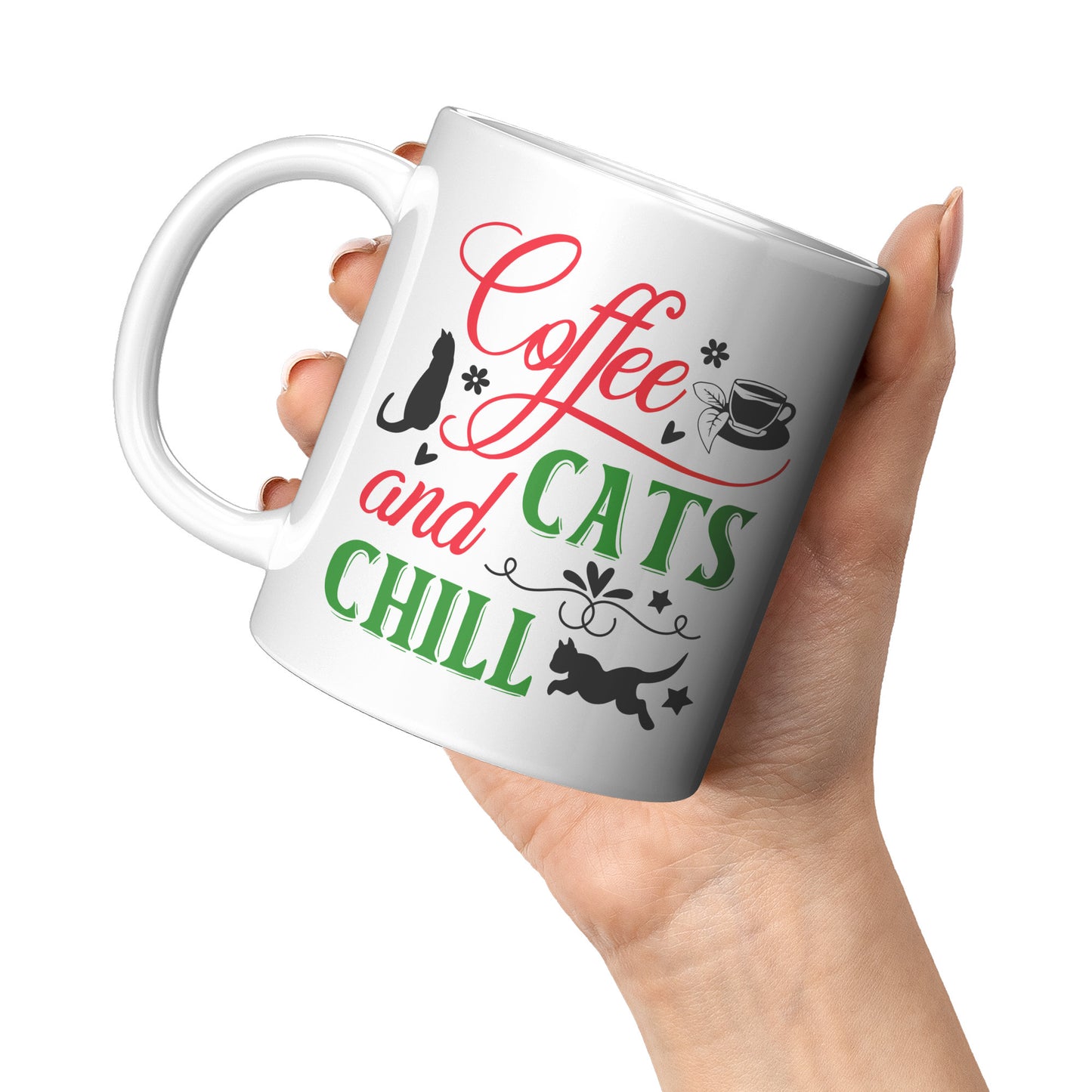 Coffee Cats Chill -11oz Mug