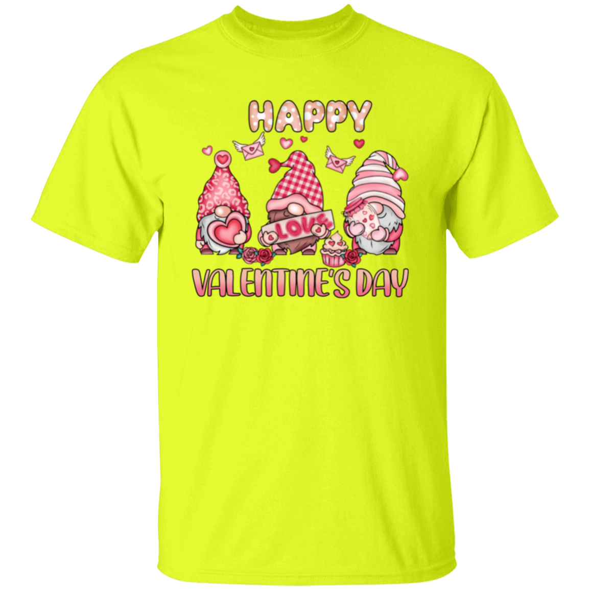 Happy VD gnome |5.3 oz. T-Shirt