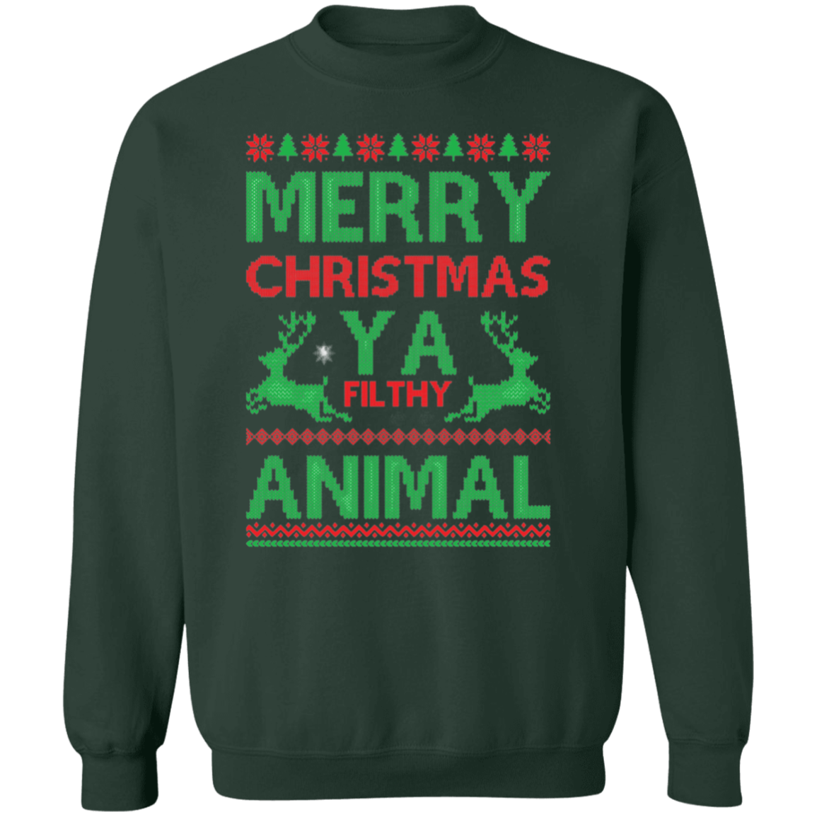 Filthy Animal |Crewneck Pullover Sweatshirt