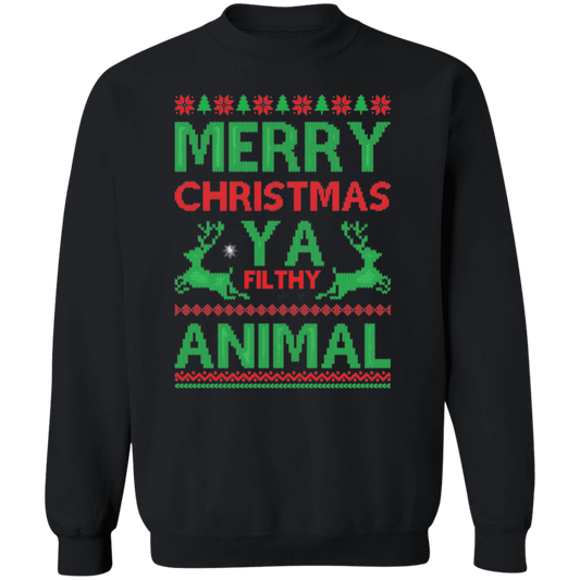 Filthy Animal |Crewneck Pullover Sweatshirt