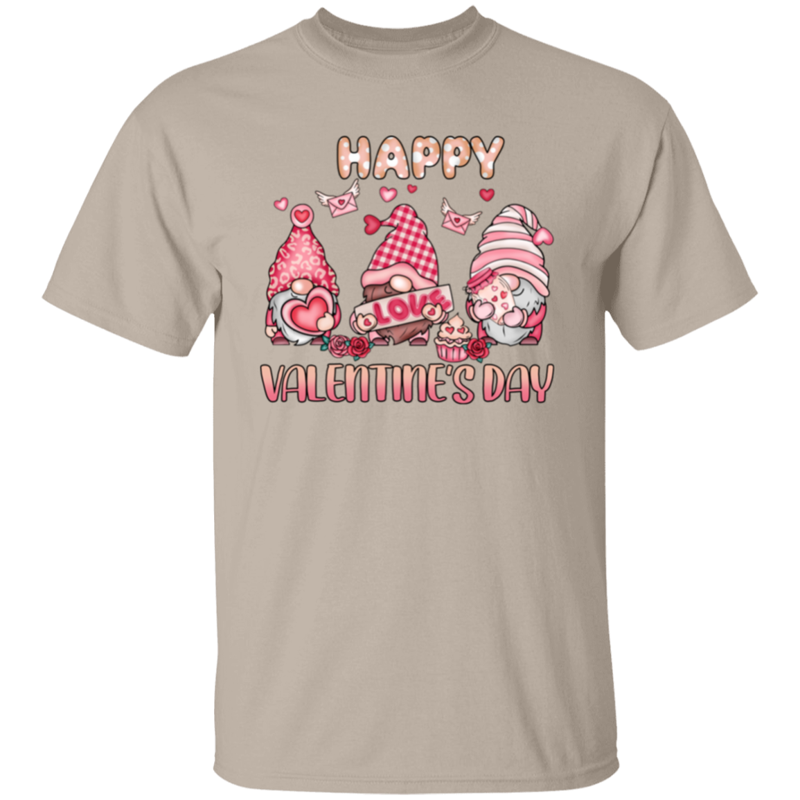 Happy VD gnome |5.3 oz. T-Shirt
