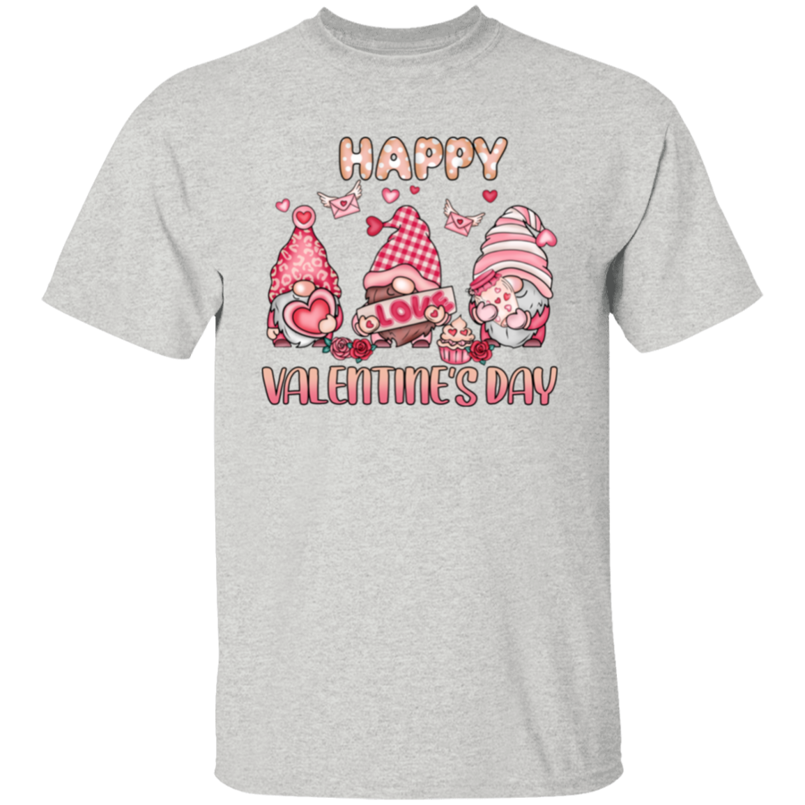 Happy VD gnome |5.3 oz. T-Shirt