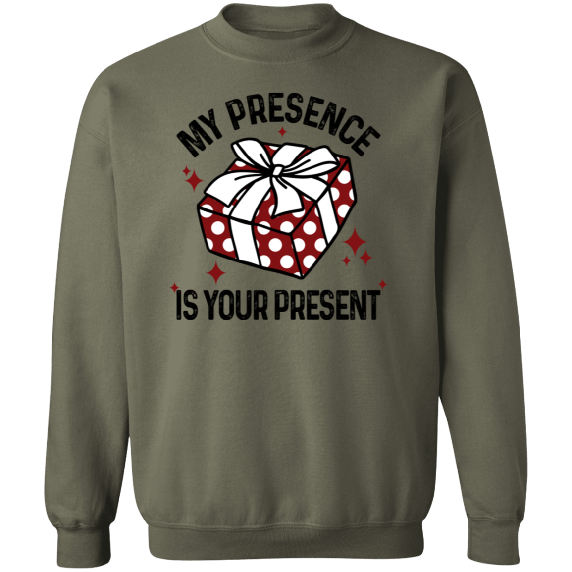 My Presence |Crewneck Pullover Sweatshirt