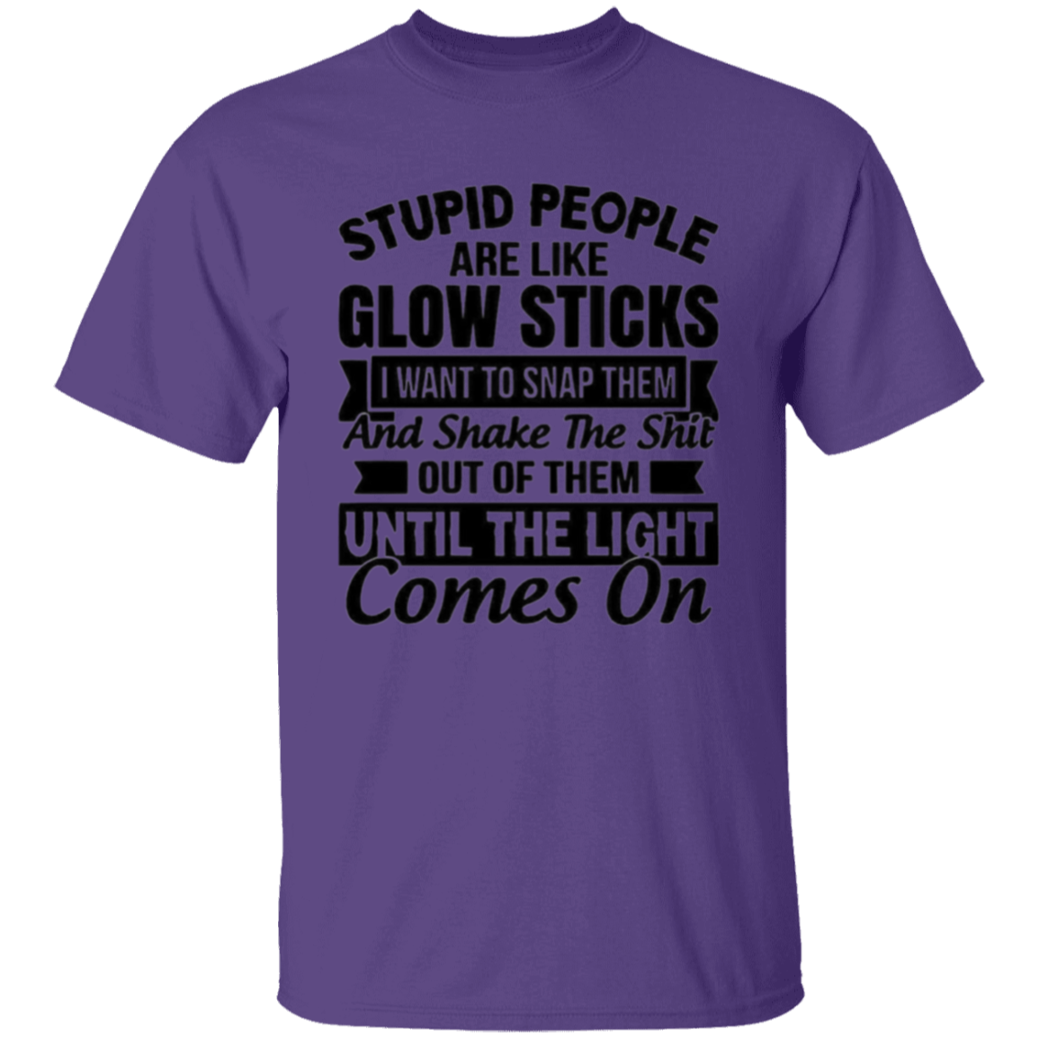 Stupid people |5.3 oz. T-Shirt