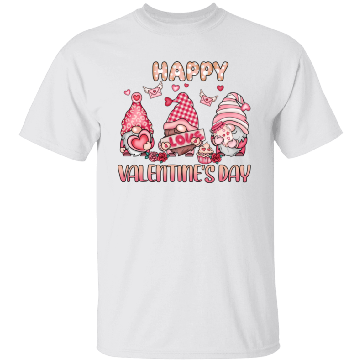 Happy VD gnome |5.3 oz. T-Shirt