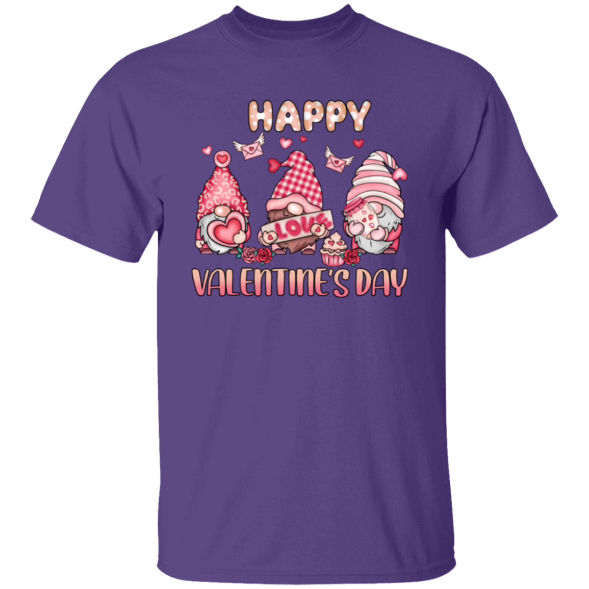 Happy VD gnome |5.3 oz. T-Shirt