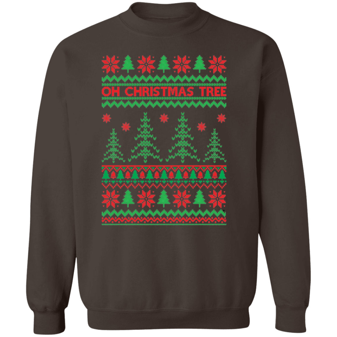 Oh Christmas Tree | Crewneck Pullover Sweatshirt