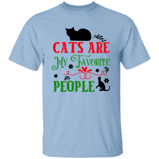 Cats are my |5.3 oz. T-Shirt