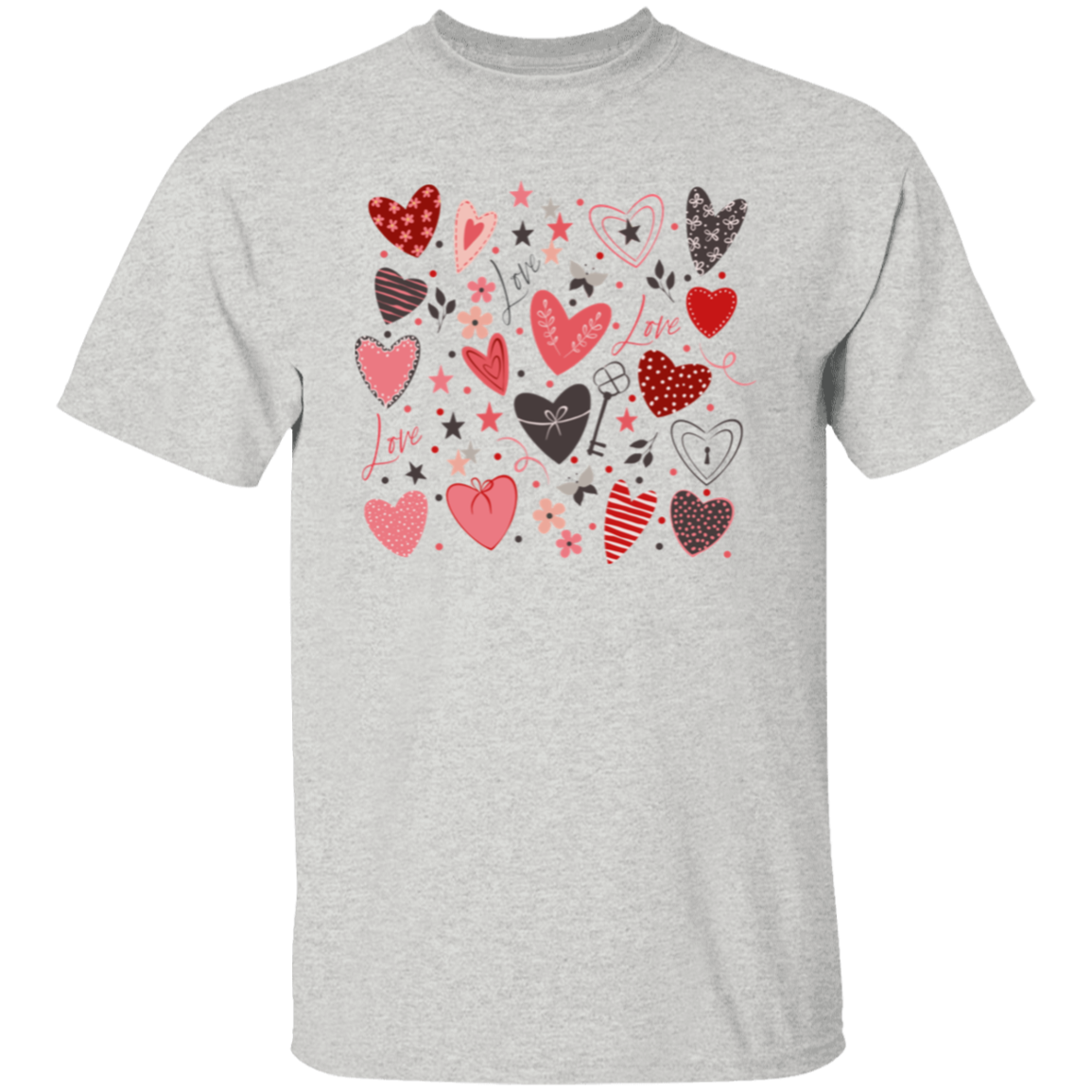 Hearts |5.3 oz. T-Shirt