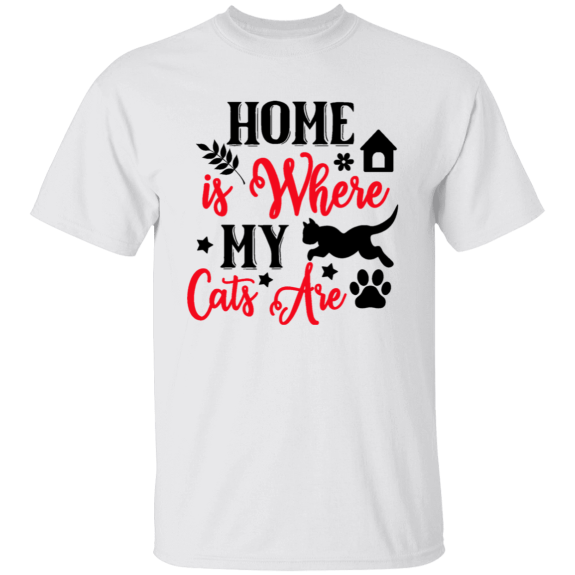 Home is where my |5.3 oz. T-Shirt