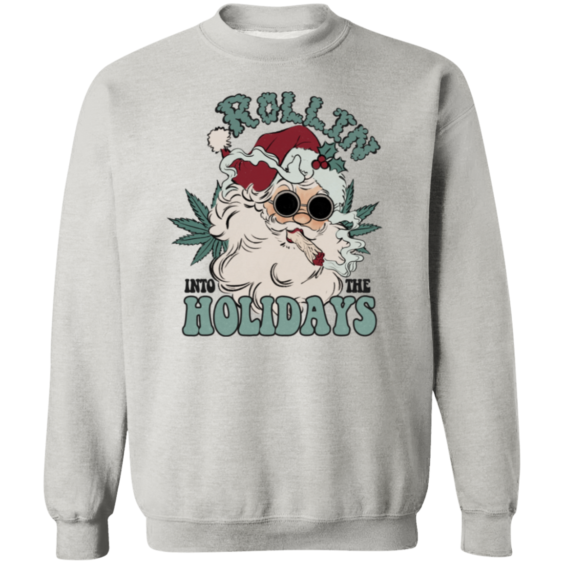 Rollin Holidays | Crewneck Pullover Sweatshirt