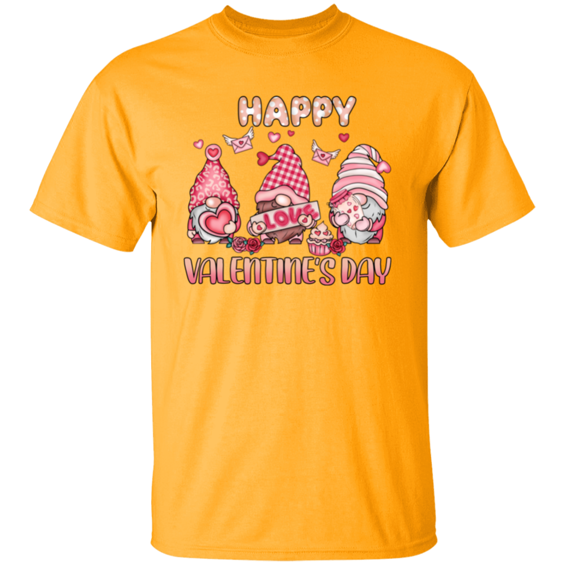 Happy VD gnome |5.3 oz. T-Shirt