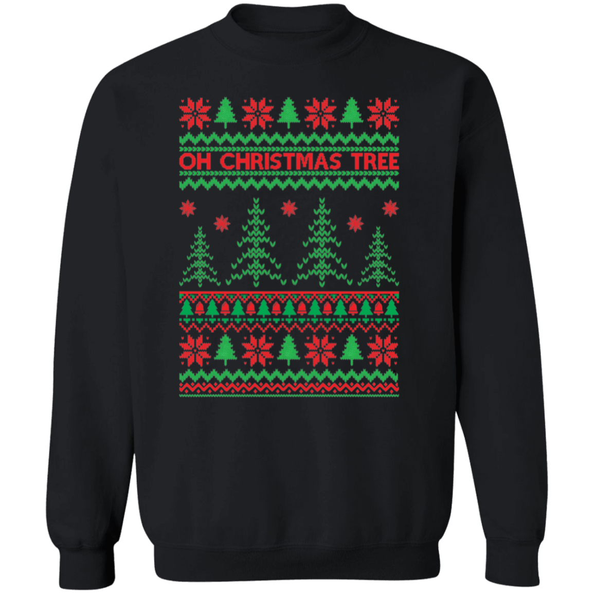 Oh Christmas Tree | Crewneck Pullover Sweatshirt