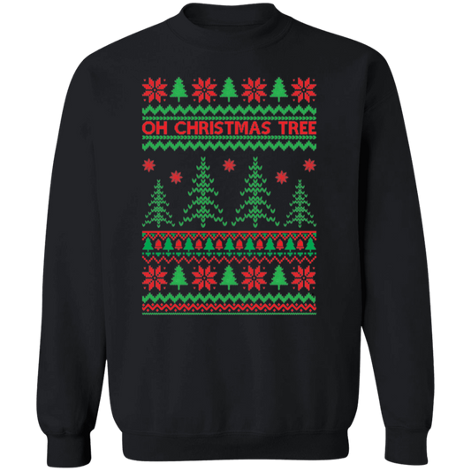 Oh Christmas Tree | Crewneck Pullover Sweatshirt