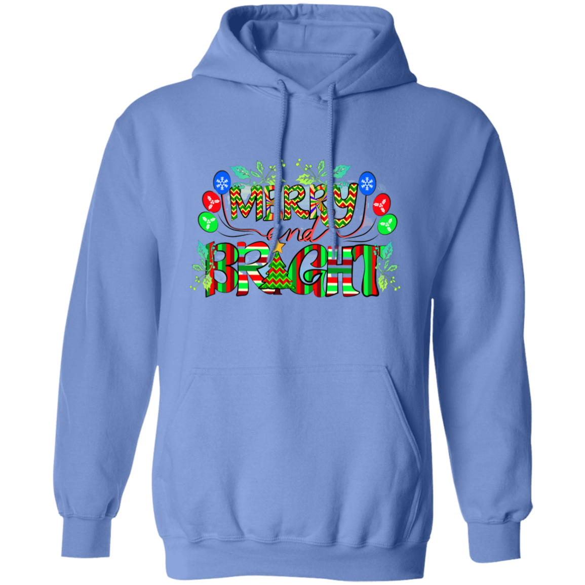 Merry & Bright #2 Pullover Hoodie