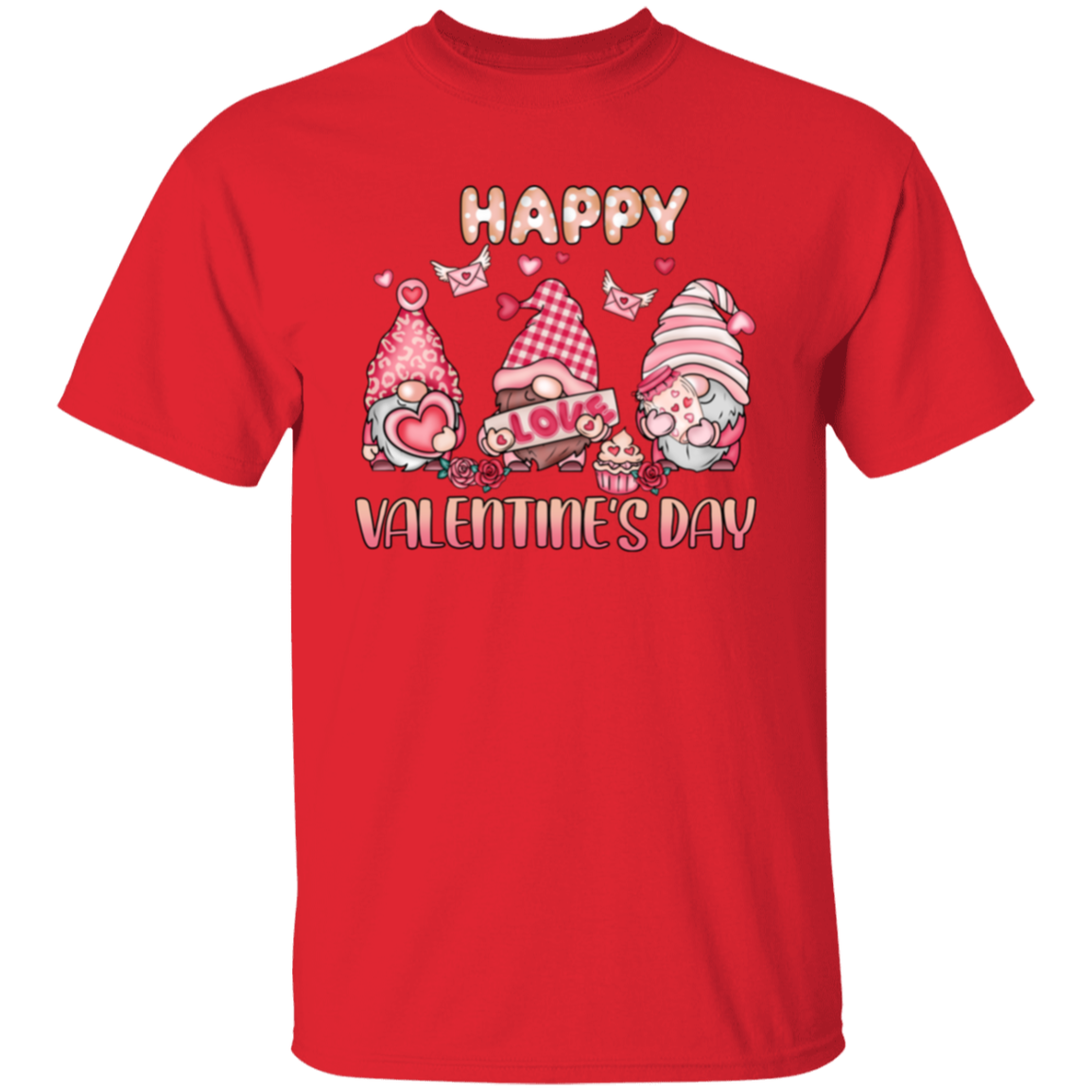 Happy VD gnome |5.3 oz. T-Shirt