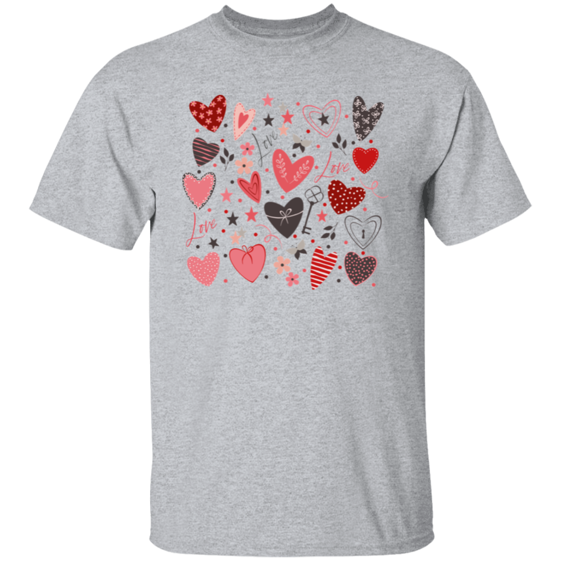 Hearts |5.3 oz. T-Shirt