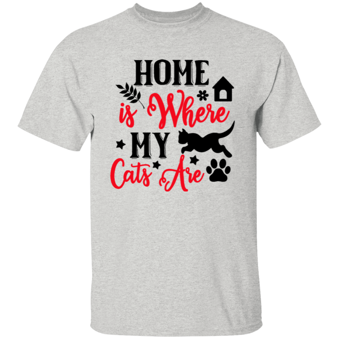 Home is where my |5.3 oz. T-Shirt