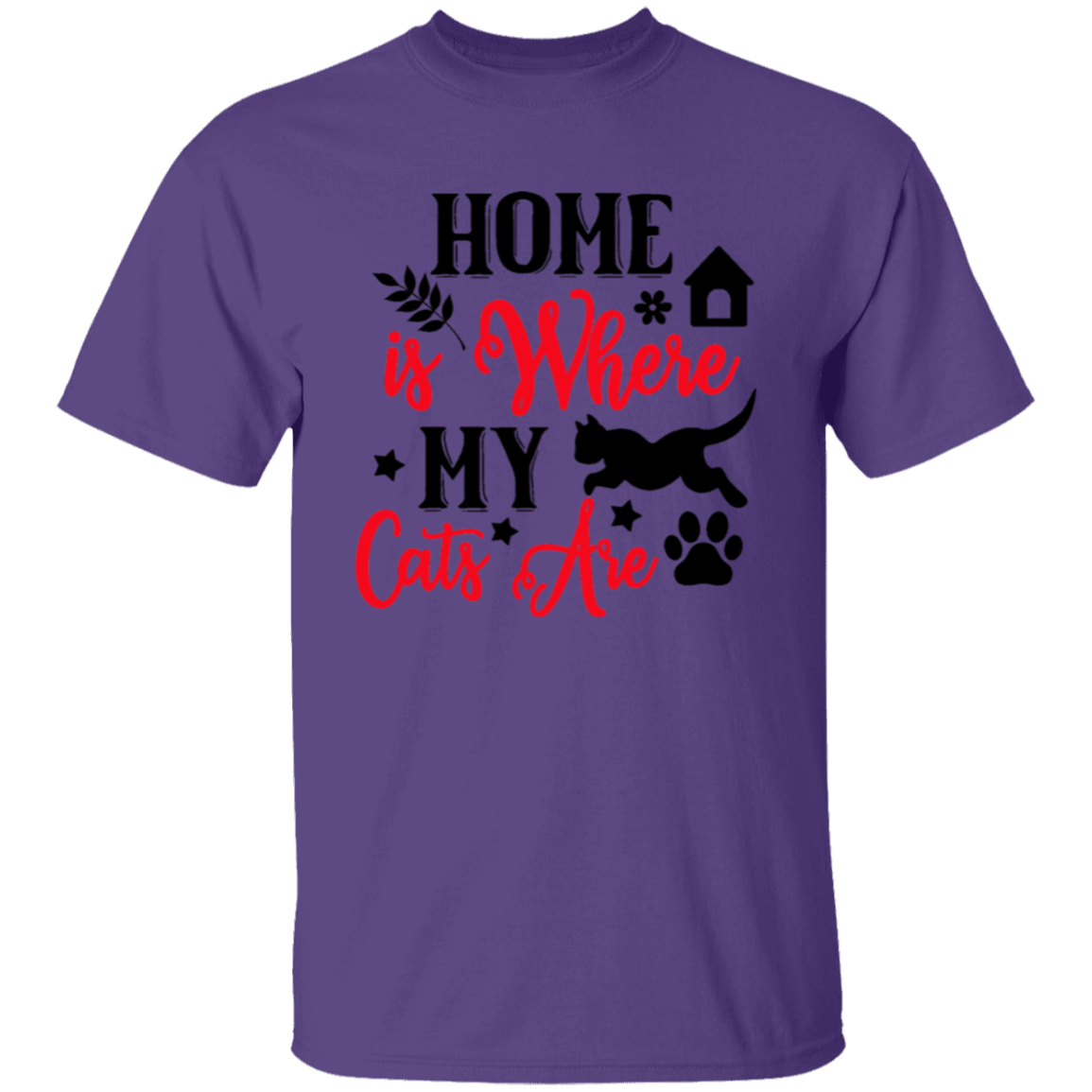 Home is where my |5.3 oz. T-Shirt