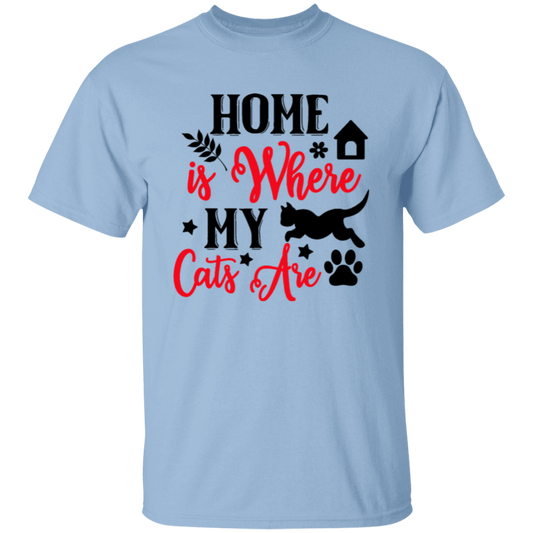 Home is where my |5.3 oz. T-Shirt